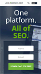 Mobile Screenshot of link-assistant.com